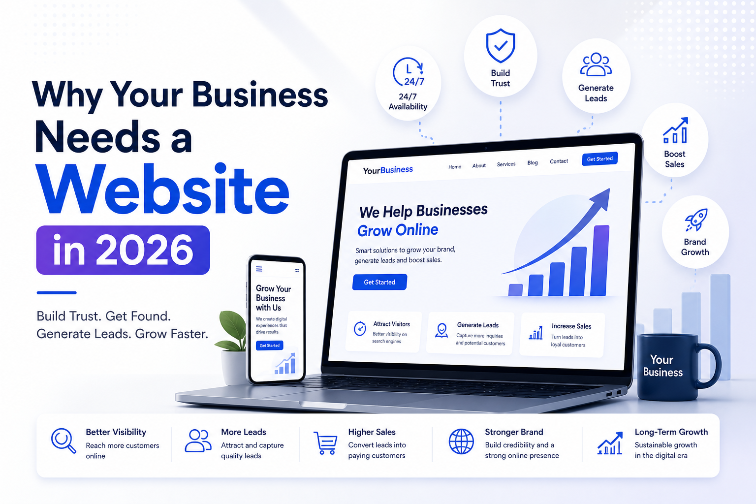 Why Every Business Needs a Website in 2026 - ekrasoiya.com